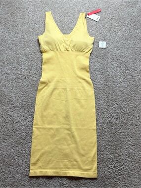 Popilush Ribbed Seamless Midi Dress